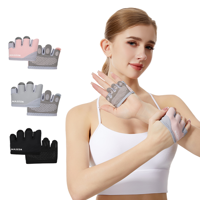 Pair of Fitness Fingerless Glo - Yoga Mat recension och pris