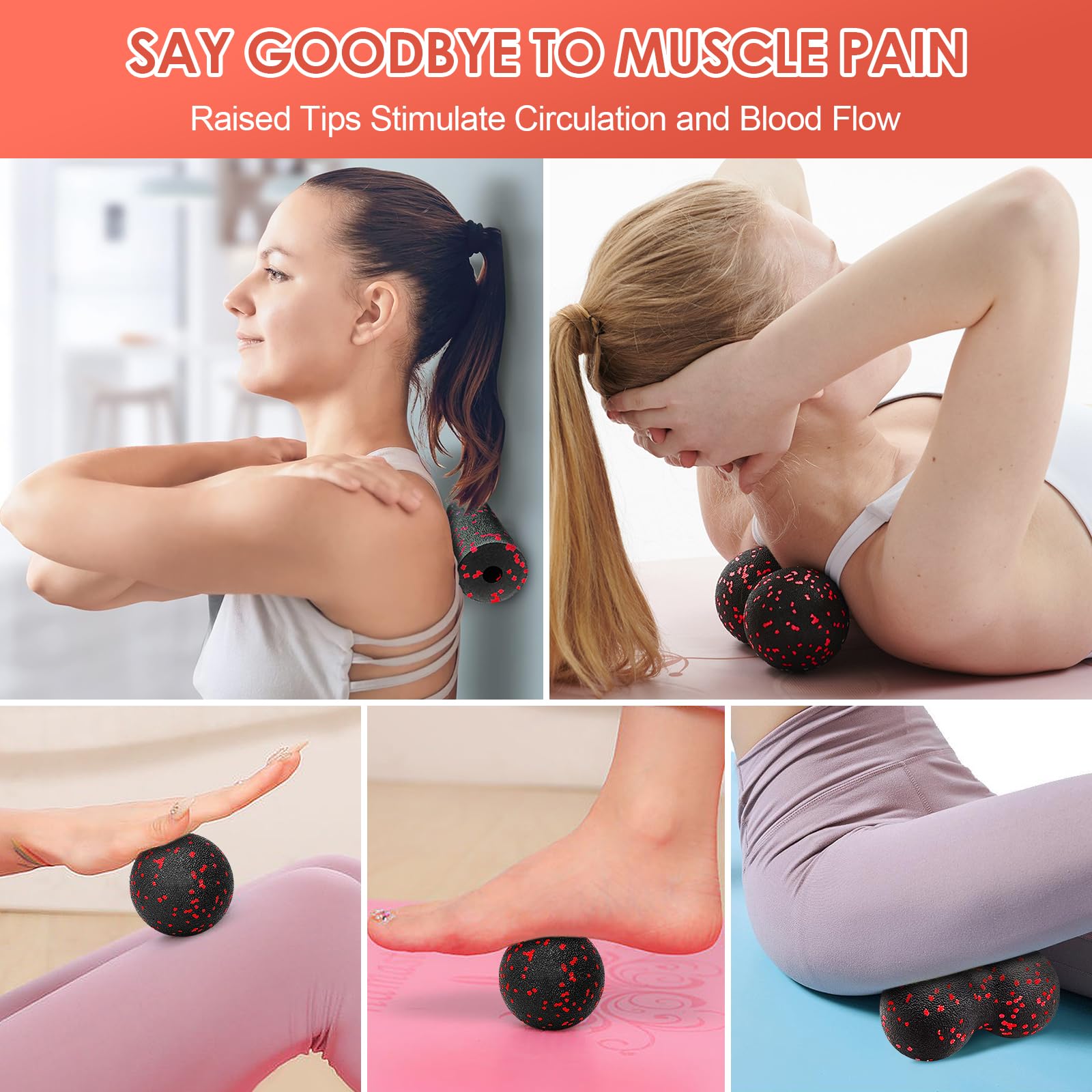 Hollow Yoga Roller Massage Pea - Gym Ball recension och pris