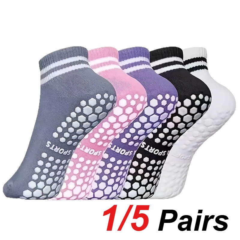 1/5 Pair Women's Silicone Anti - Yoga Mat recension och pris