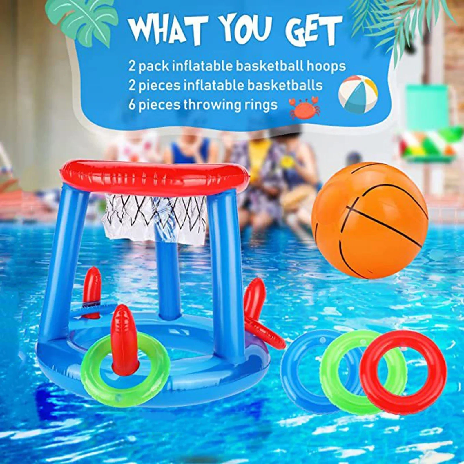 Inflatable Basketball Hoop & C - Basketball Hoop recension och pris